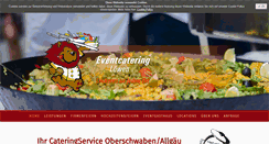 Desktop Screenshot of eventcatering-loewen.de